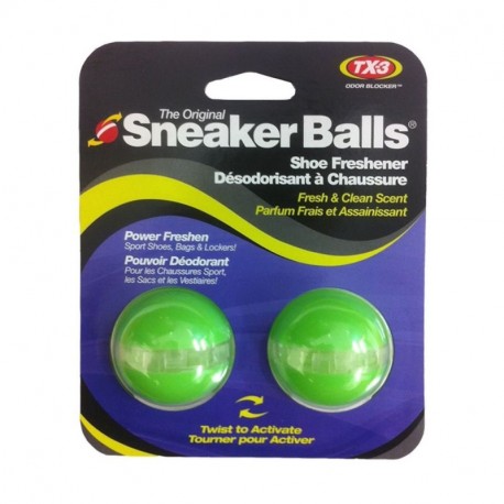 Sneaker Balls - Desodorante en Esferas para Calzado Deportivo, Bolsos, Taquillas, Botas Originales - 1 Par