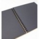 Artway Enviro - Cuaderno de cartulinas negras - 100 % reciclado - 270 gsm - Cuadrado y grande - 285 x 285 mm - 30 hojas