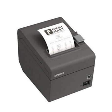Epson TM-T20II - Impresora de etiquetas 203 x 203 DPI, 22, 6 caracteres por pulgada , gris