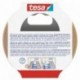 Tesa 55731-00016-00 Cinta de Doble Cara removible con Dorso de Tejido, 10 m x 50 mm, Color Blanco