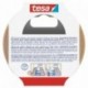 Tesa 55731-00016-00 Cinta de Doble Cara removible con Dorso de Tejido, 10 m x 50 mm, Color Blanco