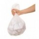 Deiss First 36021 - Bolsas de basura 50 unidades, 500 x 600 mm, 30 L , color blanco