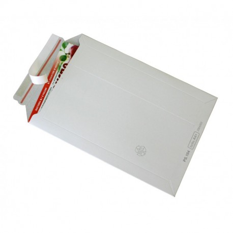 100 Sobres Sobre Color blanco envío cartón DIN A5 Tamaño interior: aprox. 165 x 240 x hasta 50 mm packsm tipo Artículo: PS.1
