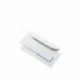 Unipapel caja de 500 sobres offset blanco.80gr.ventana. 115x225. humectable. s/trap. o.system.