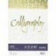 Favini Calligraphy A69Q514 - Papel pergamino A4, liso, 50 unidades 