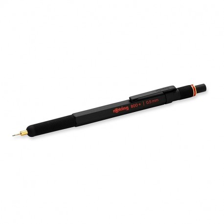 Rotring Mechanical Pencil - Portaminas de 0.5 mm, negro