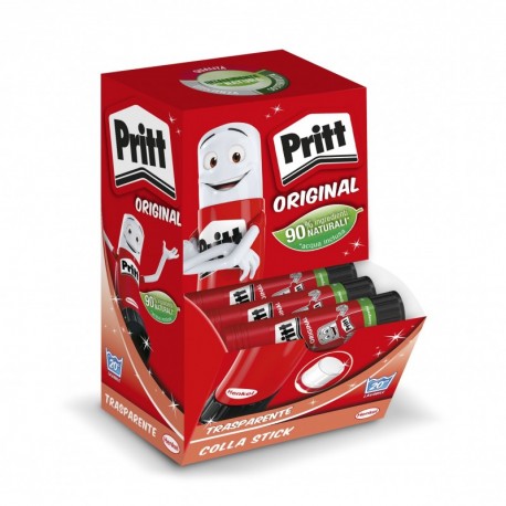 Pritt Barra de pegamento, rápida adhesión, sin disolventes, 15 unidades x 22 gr