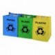 Premier Housewares - Juego de bolsas de reciclaje 3 unidades 