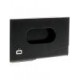 Ogon One-Touch aluminio RFID Tarjetero, Negro negro , Taille unique