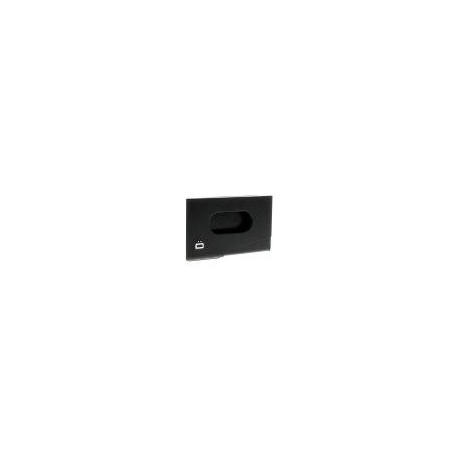 Ogon One-Touch aluminio RFID Tarjetero, Negro negro , Taille unique