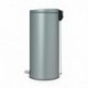 Brabantia Pedal Bin 484261 - Cubo de basura, 30 litros, color menta metalizado