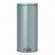 Brabantia Pedal Bin 484261 - Cubo de basura, 30 litros, color menta metalizado