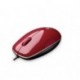 Logitech M150CN - Ratón USB, color rojo