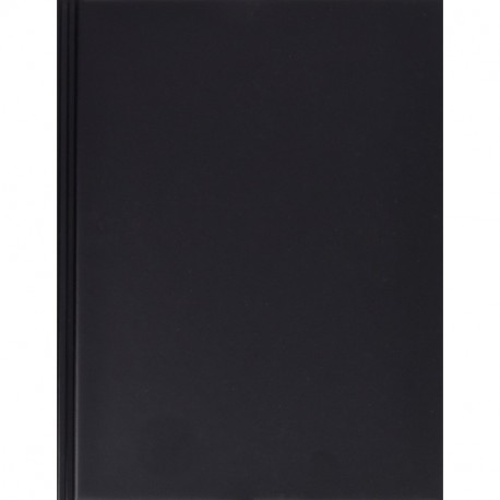 Iberplas 151365 - Carpeta con gomas, A4, de PVC, color negro