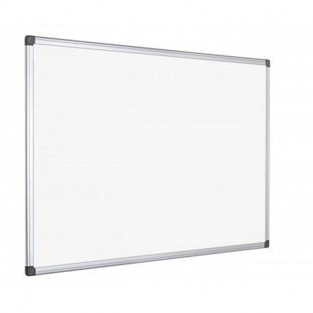 Bi-Office Maya - Pizarra blanca no magnética con marco de aluminio, 1500 x 1000 mm