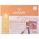 Canson 406346 - Papel para dibujo, 24 x 32 cm, 1 unidad con 10 hojas