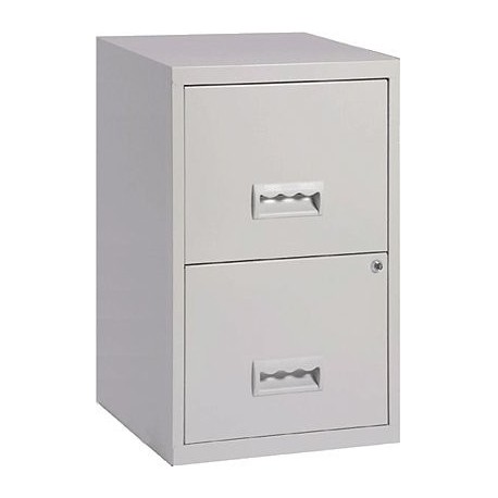 Pierre Henry 95147 - Mueble archivador de 2 cajones, Color Gris