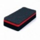 Sigel GL188 Borrador de pizarra seca, magnético, 13 x 6 cm, negro