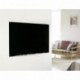 Pizarra Negro Magnético de Borrado en Seco de Vidrio - 60 cm x 90 cm - 23 5/8" x 35 1/2" - Incluye Pizarra, 2 Imanes, y Bande