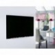 Pizarra Negro Magnético de Borrado en Seco de Vidrio - 60 cm x 90 cm - 23 5/8" x 35 1/2" - Incluye Pizarra, 2 Imanes, y Bande