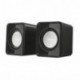 Trust Leto - Set de Altavoces 2.0, 6 W, alimentados por USB , negro