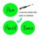 Fluorescente Verde Circulo Punto Pegatinas, 51 mm 2 Pulgadas Redondo, 500 Etiquetas en un Rollo