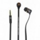 Trust Urban Duga - Auriculares de botón In-Ear, con micrófono , negro