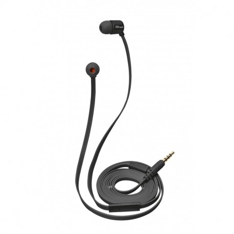Trust Urban Duga - Auriculares de botón In-Ear, con micrófono , negro