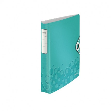 Leitz SoftClick Active WOW - Carpeta de anillas, A4, color turquesa