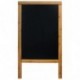 Securit SBSW-TE-120 - Pizarra con Caballete 120x70 cm, Madera