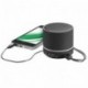 Leitz Minialtavoz portátil con Bluetooth, 1 cable de recarga Mini USB, 6 horas de autonomía, Sonido cristalino y potente, Com