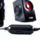 Mars Gaming MS1 - Altavoces gaming 10W potencia, 6 drivers / 2 activos y 4 pasivos, tamaño compacto, subwoofer para graves, 