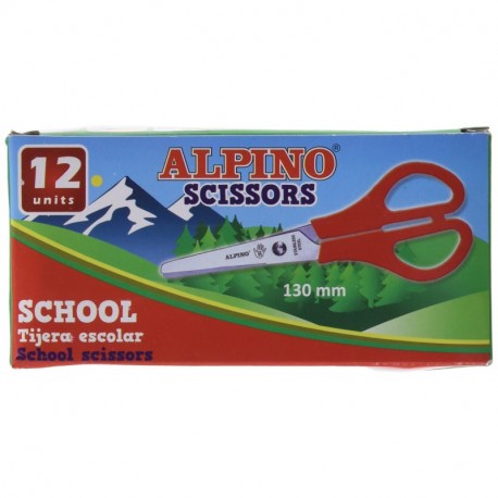 Alpino PT0001 - Caja 12 tijeras escolares