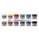 JOVI 152818 - Caja de 12 botes de tempera escolar de 35 ml, gel licuado en colores vivos, colores surtidos, 1 unidad