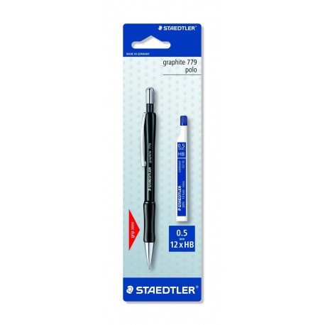 Staedtler 77905BK257 - Portaminas, incluye tubo de 12 minas