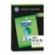 HP 935XL - Combo pack de ahorro de 3 cartuchos de tinta Original HP 935 XL de álta capacidad Cian, Magenta, Amarillo y 75 hoj