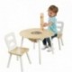 KidKarft Mesa y sillas para niños, Color Natural y Blanco KidKraft 27027 