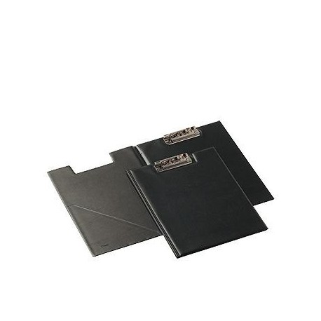 Iberplas Miniclip Superio - Carpeta folio, color negro