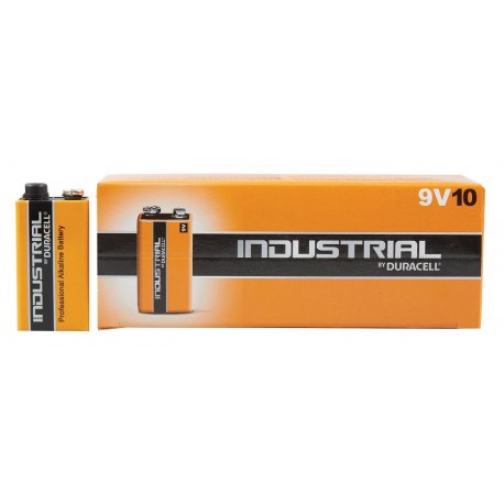 Duracell - Pilas alcalinas tipo Industrial, 10V, caja de 10 unidades