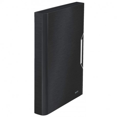 Leitz Style 39570094 - Carpeta acordeón, A4, 6 pestañas, Negro satinado