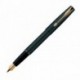 Parker Frontier GT FP Pluma estilográfica, color negro mate