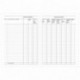 Forma Herlitz libro Presupuesto libro, A5, 40 hojas