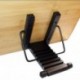 Kurtzy Soporte de Bambú - 33,5cm x 24cm de con 6 Alturas Ajustables -Atril Para Libros y Soporte de Tablets -Bookrest Ideal p