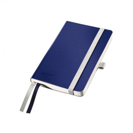 Leitz Cuaderno tamaño A6, 80 páginas, Con Cuadrícula, Con tapas flexibles, Style, Azul Titán, 44930069