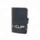 I-Clip 13886 Cartera Delgada Tarjetero Pequeño para Tarjetas de Crédito y Billetes, Azul