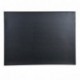 KINGFOM - Vade sobremesa, 46 x 35 cm, piel de alta calidad Negro 