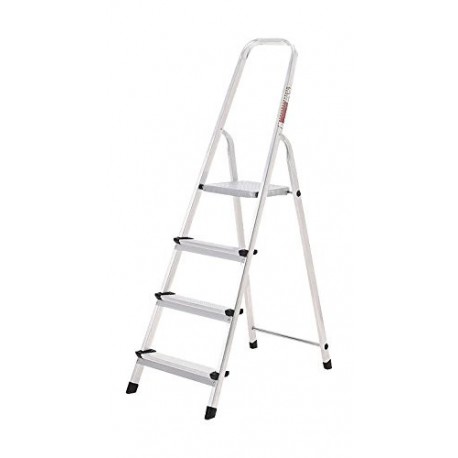 Escalera Plegable De 3 Peldaños Con Bandeja De Uso General Capacidad De 330  Lb