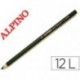 Alpino LE010012 - Estuche 12 lápices