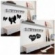 vinilos de pizarra negras Longitud 300cm para decorar casa cocina habitacion Pizarra de vinilo adhesivo recortable para escri