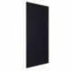 Bi-Office Memo - Pizarra de cristal, 780 x 480 mm, color negro